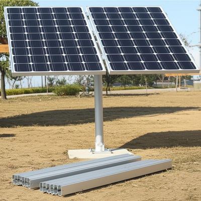 İyi bir fiyat. Customized Solar Panel Ground Mounting Systems Easy Installation for Residential and Customization çevrimiçi