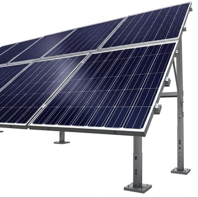 İyi bir fiyat. Commercial Solar Panel Ground Mounting Systems Adjustable 0° To 15° Roof Inclination Suitable for Large-scale Projects çevrimiçi