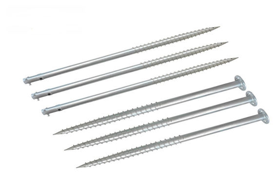 İyi bir fiyat. Solar Energy Panel Mounting Metal Screw Piles , Q235B Residential Screw Piles çevrimiçi