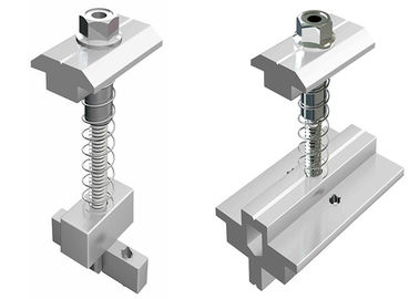 İyi bir fiyat. Photovoltaic Mounting Solar Module Clamps , Aluminum PV Solar Panel Mid Clamps çevrimiçi
