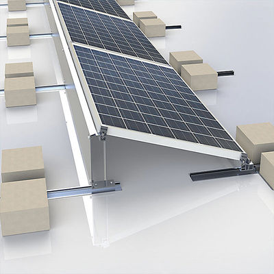 İyi bir fiyat. Rustproof Reusable Solar PV Flat Roof Mounting Systems çevrimiçi