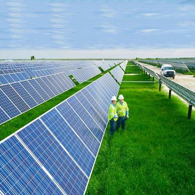 İyi bir fiyat. Natural Or Customized Galvanized Stainless Metal Solar Photovoltaic Ground Mounting Systems çevrimiçi