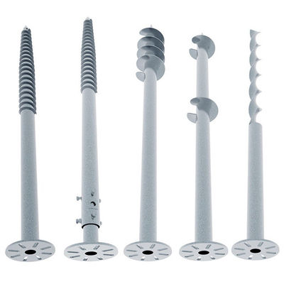 İyi bir fiyat. 76mm Hot Dipping Ground Screw Piles For Solar Mounting Systems çevrimiçi