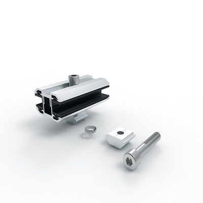 İyi bir fiyat. Aluminum Alloy AL 6005 T5 Double Glass Solar Module End Clamp çevrimiçi