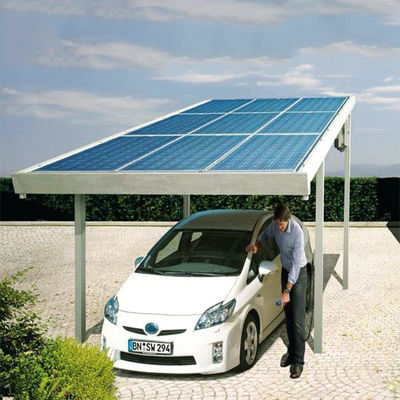 İyi bir fiyat. 10 KW 30 KW HDG High Strength Steel Structure Carport Solar Systems çevrimiçi