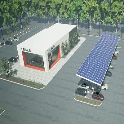 İyi bir fiyat. Anodized Photovoltaic Panel Structure For Carport çevrimiçi