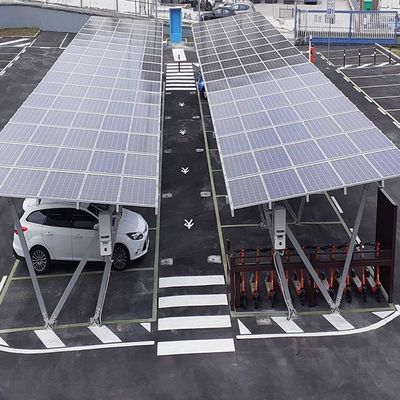 İyi bir fiyat. Lightweight Anticorrosive Steel Frame Carport Solar Systems çevrimiçi