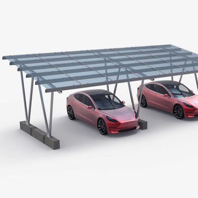 İyi bir fiyat. Lightweight Galvanized Steel Structure Solar Parking Lot çevrimiçi