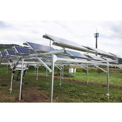 İyi bir fiyat. Q235B / Q345B Steel Solar Ground mounting system ground solar structure solar bracket çevrimiçi