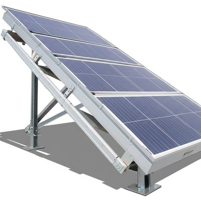 İyi bir fiyat. Commercial Grade Solar Panel Ground Mounting Systems with Adjustable Tilt Angle and Corrosion Resistance çevrimiçi