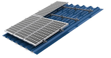 İyi bir fiyat. Steel Sheet Solar Panel Roof Mounting Systems Industrial On Off Grid Type High Strength Alloy çevrimiçi