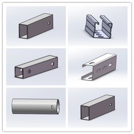 İyi bir fiyat. Hot Dip Galvanized Steel Profile Cold Bend Solar Mount Brace Support Framing çevrimiçi