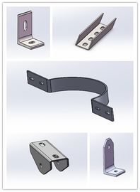 İyi bir fiyat. Customized Solar Mounting Accessories L - Footing Connectors Hooks For Solar Mounting Structure çevrimiçi