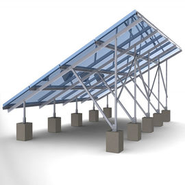 İyi bir fiyat. 60m/s Solar Panel Ground Mounting Systems For Photovoltaic PV Array SGS Approved çevrimiçi