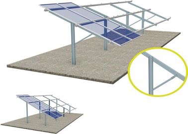 İyi bir fiyat. Silver Solar Panel Ground Mounting Systems Support Structure Photovoltaic Stents High Stability çevrimiçi