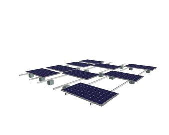 İyi bir fiyat. Sloped Solar Panel Roof Mounting Systems Anti - Corrosion 130mph Wind Load Framed çevrimiçi