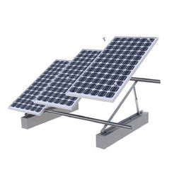 İyi bir fiyat. PV Solar Panel Roof Mounting Systems Concrete Base Anodized HDG Surface Treatment çevrimiçi