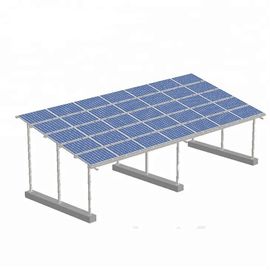 İyi bir fiyat. 10KW 30KW Carport Solar Systems 1.4KN/M2 Max. Snow Load Hot Galvanized Steel çevrimiçi
