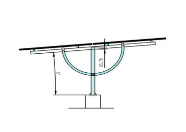 İyi bir fiyat. PV Adjustable Mounting System Customized Color Hot - Galvanized Steel Frameless çevrimiçi