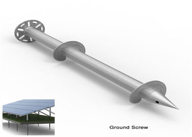 İyi bir fiyat. Steel Foundation Ground Screw Piles Solar Arrays PV Racking Ground Mounts çevrimiçi