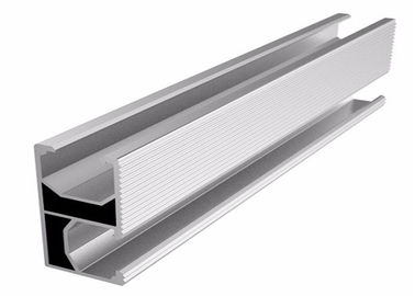 İyi bir fiyat. Solar Panel Mounting System Extruded Aluminum Rail , Anodized Aluminium Profile Rail çevrimiçi