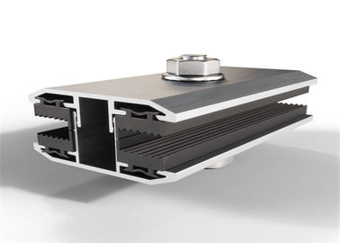 İyi bir fiyat. Aluminum Alloy Solar Panel Clamps Extrusion Profile Frame Bracket Double Glass Module çevrimiçi