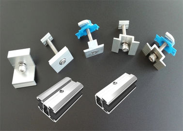 İyi bir fiyat. Open Ground Solar Panel Earthing Clamps Home Rail Components Customized Length çevrimiçi