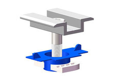 İyi bir fiyat. Al 6005 T5 End Solar Panel Clamps Mounted Middle Commercial Roof Ground Installation Site çevrimiçi