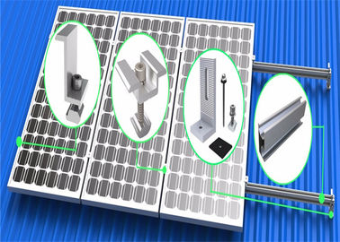 İyi bir fiyat. Vertical Flat Roof Mounting System High Anodized Aluminum Extrusion Frame çevrimiçi