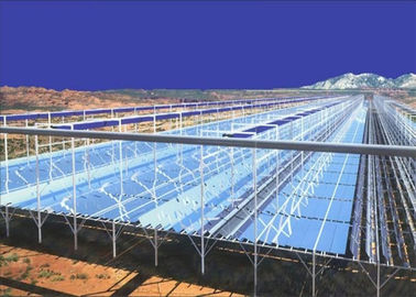 İyi bir fiyat. Linear Fresnel Solar Heating System HDG Steel Mounting Frames Customized Color çevrimiçi