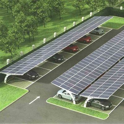 Kalite Off Grid Steel Carport Shed Solar Energy Panel Mounting Systems Fabrika