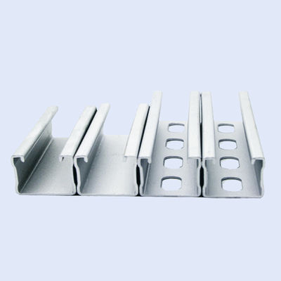 İyi bir fiyat. Hot Galvanized  C U Steel Profile Cold Formed Steel For PV solar Plant Project Thickness 1.4-3mm çevrimiçi