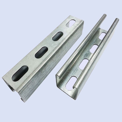 İyi bir fiyat. Galvanized Gi Steel C Shaped Channel , Solar Energy System Panel Rack C Channel Steel çevrimiçi