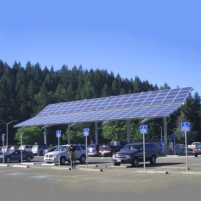 İyi bir fiyat. Commercial Carport Solar Systems Arrays Support EPC Aluminium Steel Q345B Al6005 çevrimiçi