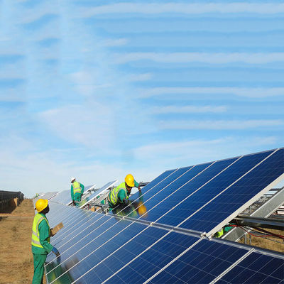 İyi bir fiyat. Hot Galvanized Steel 130mph Turnkey Solar Panel Mounting System çevrimiçi