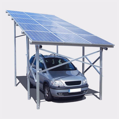 İyi bir fiyat. Flexible Galvanized Steel 20kw Solar Carport Structures çevrimiçi