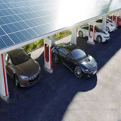 İyi bir fiyat. Anodized Aluminum On Off Grid PV residential solar carport kit çevrimiçi