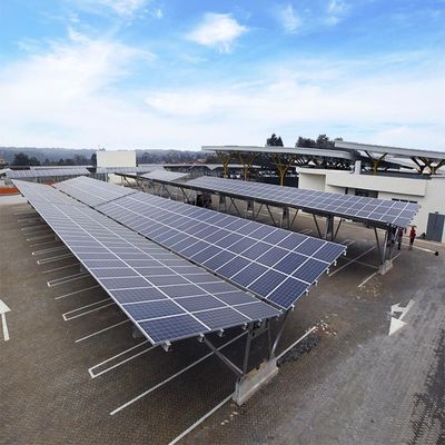 İyi bir fiyat. Modular Q345B Frame Solar Power Car Parking Shed çevrimiçi