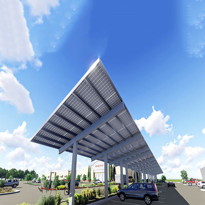 İyi bir fiyat. Span 5000mm PV Carport Solar Systems For Private Parking Lot çevrimiçi