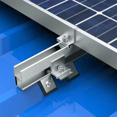 İyi bir fiyat. Frameless Adjustable Solar Panel Earthing Clamps For Solar Panel Mounting Brackets çevrimiçi