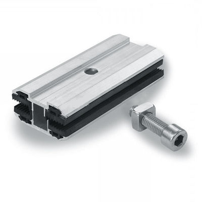 İyi bir fiyat. Anti Corrosion Thin Solar Module Clamps Horizontal Vertical Frameless çevrimiçi