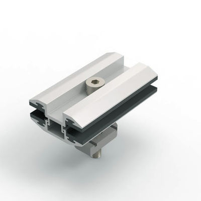 İyi bir fiyat. Open Ground Solar Panel Earthing Clamps Home Rail Components For PV Support Structures çevrimiçi