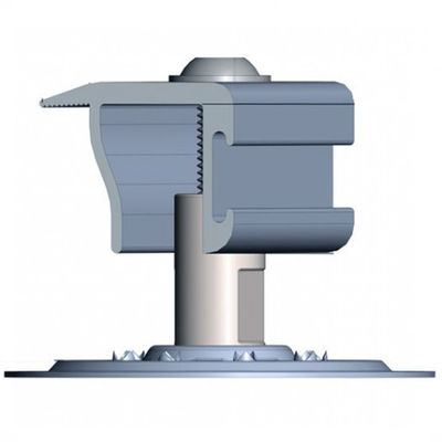 İyi bir fiyat. On/Off Grid Roof & Ground Aluminum Mid End Solar Panel Clamps Mounting Kits for PV Mounting Structures çevrimiçi