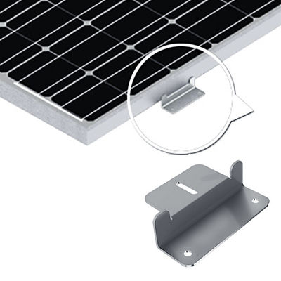 İyi bir fiyat. Wind Resistance Solar Panel Module Mounting Accessories Flexible Solar Power Rail Mounting Bracket çevrimiçi
