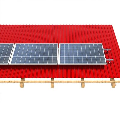 İyi bir fiyat. 0° To 15° Typical Easy and quick Installation Rustproof Reusable Flat Solar Mounting Brackets For PV Plant Systems çevrimiçi