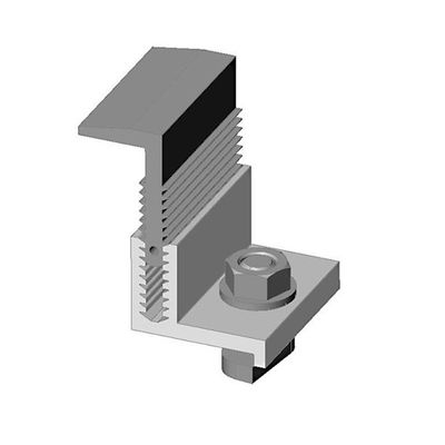 İyi bir fiyat. 6063 Extruded Profile Metal Roof Solar Panel Clamps For PV Solar Modules çevrimiçi