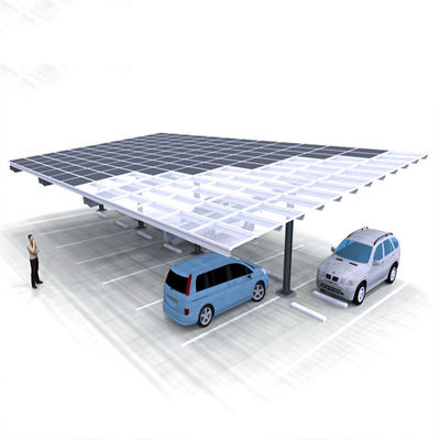 İyi bir fiyat. Vertical & horizental Frameless Panel Open Ground PV Mounting Systems For Carport çevrimiçi