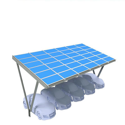 İyi bir fiyat. Single Multi Easy Installation Solar Carport Shade Canopies Structure BIPV  Carport çevrimiçi