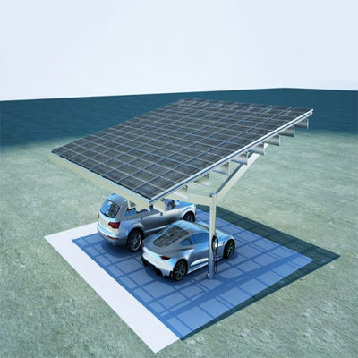İyi bir fiyat. Customized Size 42m/s Max Wind Spees PV Panel Carport Solar Car Parking Racks çevrimiçi