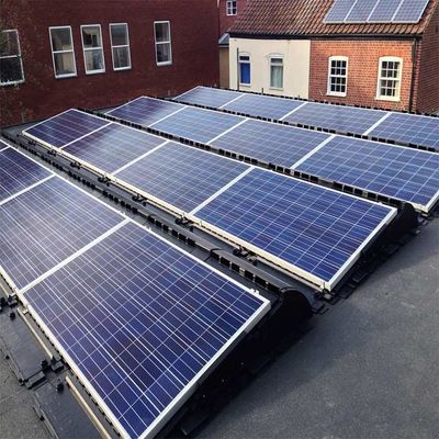 İyi bir fiyat. 0-20m Height Hot Galvanized Steel Flat Roof Solar PV Mounting System çevrimiçi